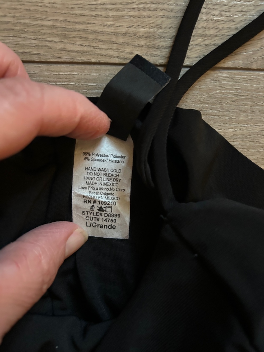 Classic Slim Ruched Mini Dress in Black - Picture 8 of 12